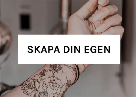 designa egna tatueringar|tillfälliga tattoos.